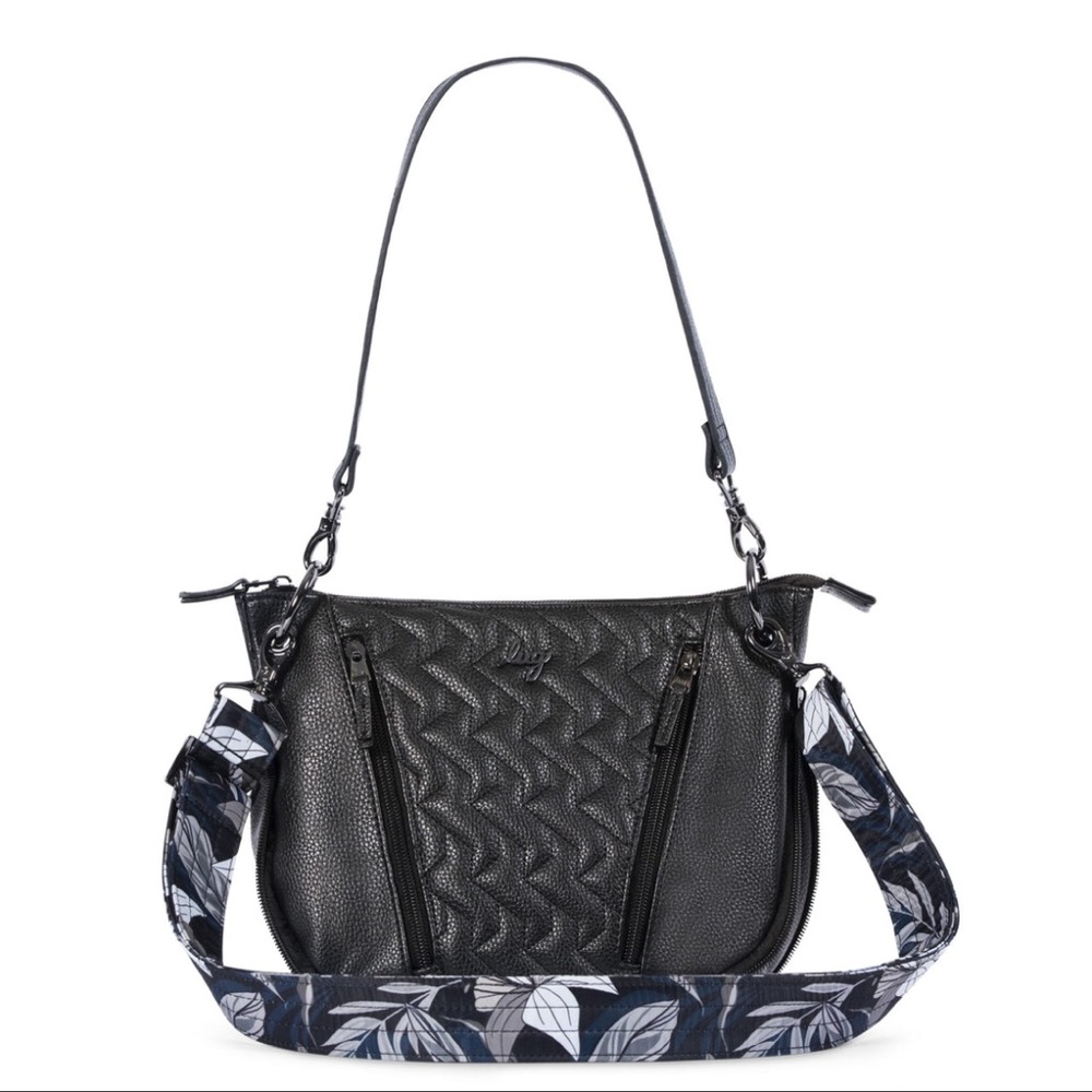 NWT - LUG Swivel VL Shoulder/ Crossbody bag in Black